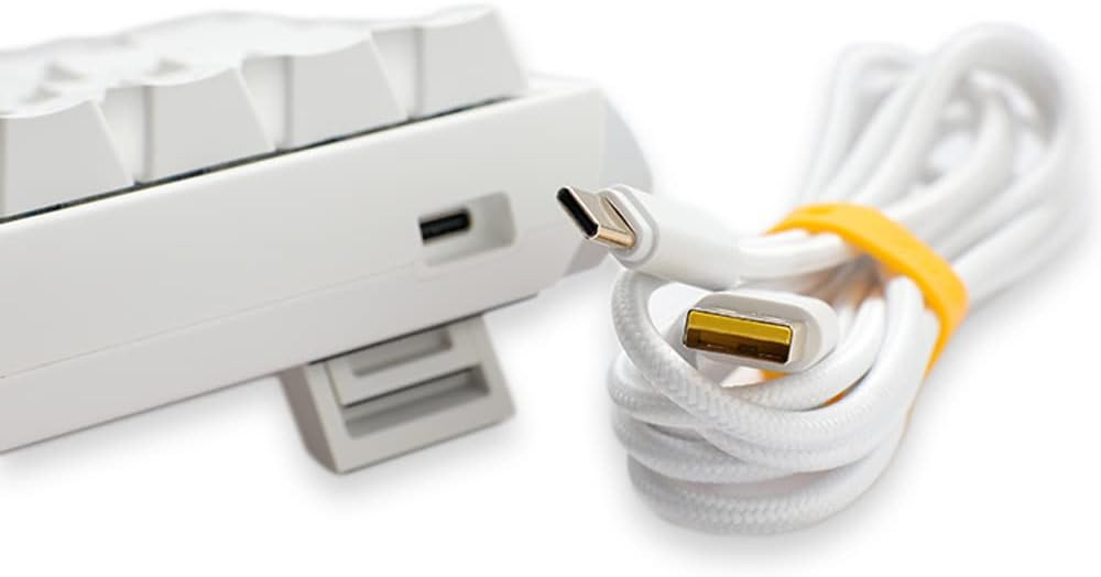Ducky One 3 Classic Pure White Mini 60% Red Switch KB Ducky One 3 Classic Pure White Mini 60% Red Switch KB